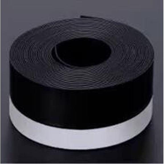 Clear Self-Adhesive Weather Stripping Seal for Door Bottoms Window Gaps Flexible Insulation Tape for Draft Noise Reduction Indoor Outdoor Use on Glass Shower Patio Sliding Doors