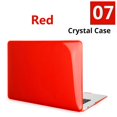 thumbnail image 1 of Clear Series Case Designed for MacBook Pro 14 (2021 2022 Release) A2442 M1 Pro / M1 Max, Protective Scratch Resistant Cover, Red, 1 of 7