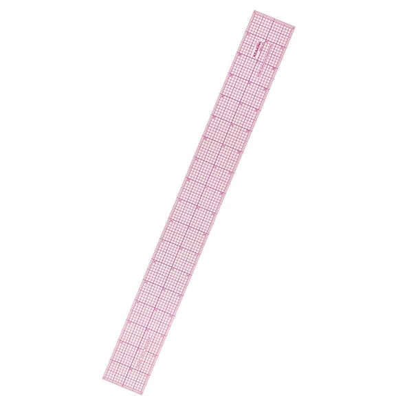 Clear Sewing Graph Ruler 2"x18", Transparent Pattern Measuring Tool for Dressmaking, Quilting, Crafting