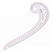 Clear Sewing Ruler French Curve Ruler Drawing Template for Fabric Sewing Tailors