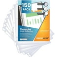 thumbnail image 1 of Clear Sheet Protectors, 8.5" x 11", 150 Pack, Durable, Top Load,Reinforced Holes, Acid-Free/Archival Safe, 1 of 6