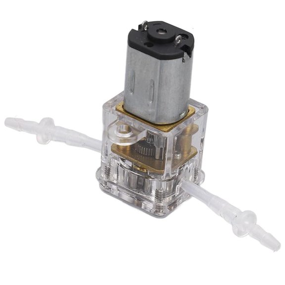 Clear Shell Low Consumption Peristaltic Pump 1ml/min Liquid Dosing Pump
