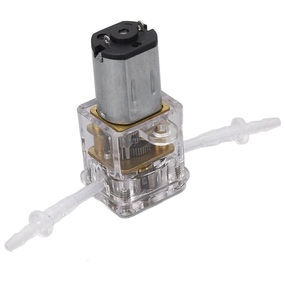 Clear Shell Low Consumption Peristaltic Pump 1ml/min Liquid Dosing Pump