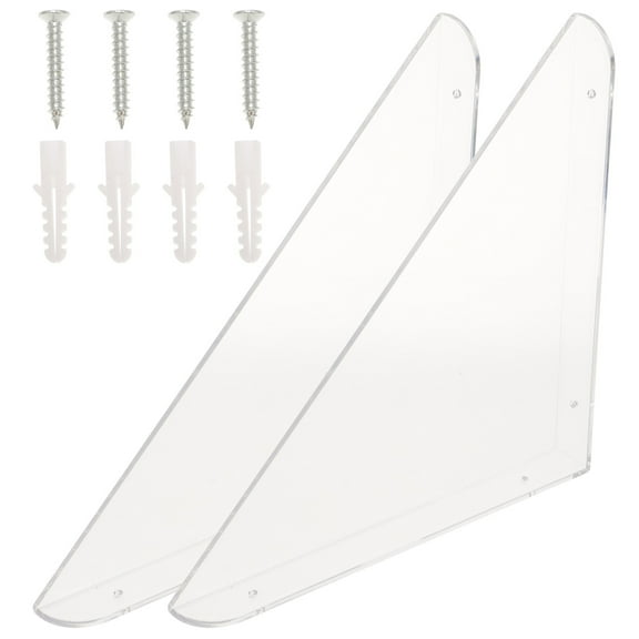 Clear Shelves Decor Decorative Bathroom Corner Shelf Acrylic