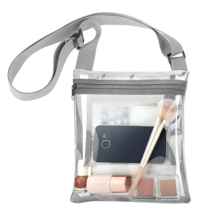 Clear pvc hot sale crossbody bag