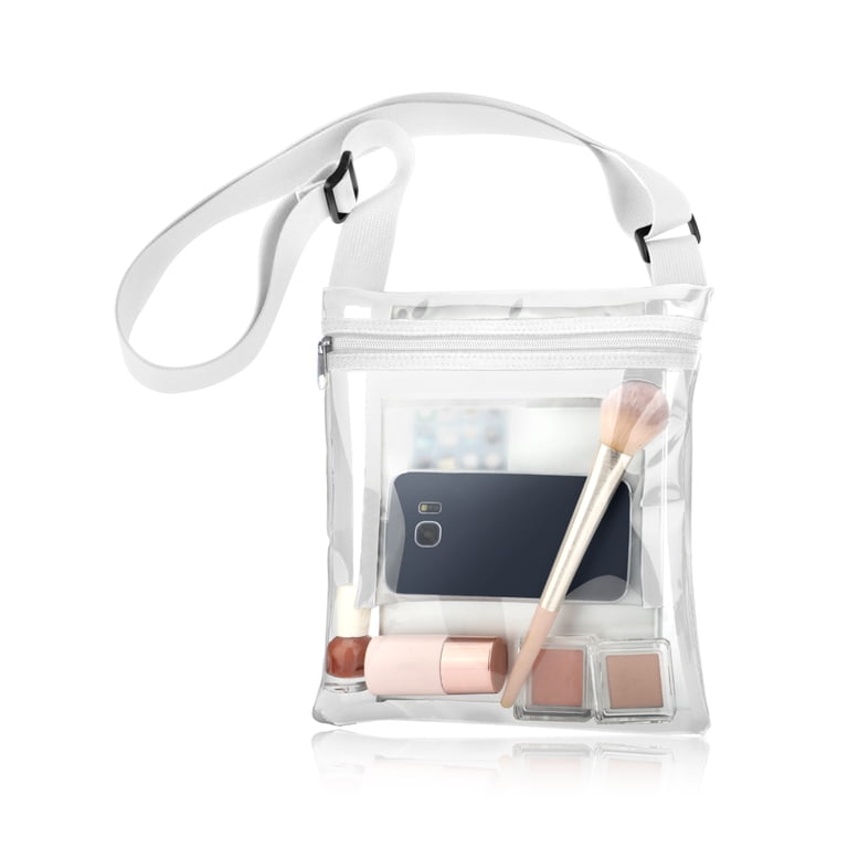 Clear Shoulder Bag, EEEkit Stadium Approved Clear Crossbody  display picture 1