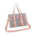 thumbnail image 1 of Clear Shoulder Bag for Women, Transparent Crossbody Purse Stadium Approved, PVC See Through Handbag with Adjustable Strap, for Shopping Travel Beach & Events, 1 of 6