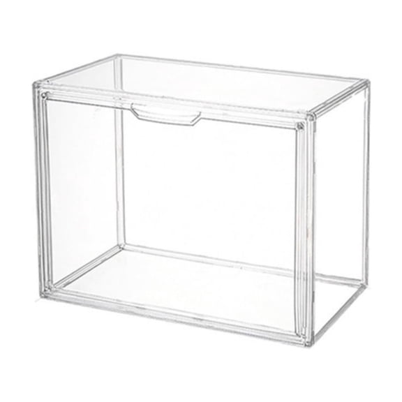 Clear Showcases Shelf Doll Model Storage Box Sealed Protections Portable Sturdy For Home Retail Display