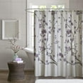 thumbnail image 1 of Clear Shower Curtain Liner, 72x72, Flexible Plastic, 3 Magnets, 1 of 5