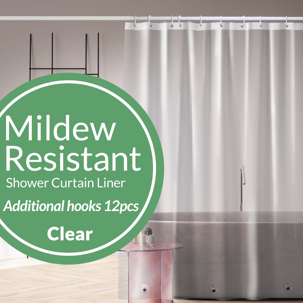 Mainstays Diamond Geo Shower Curtain