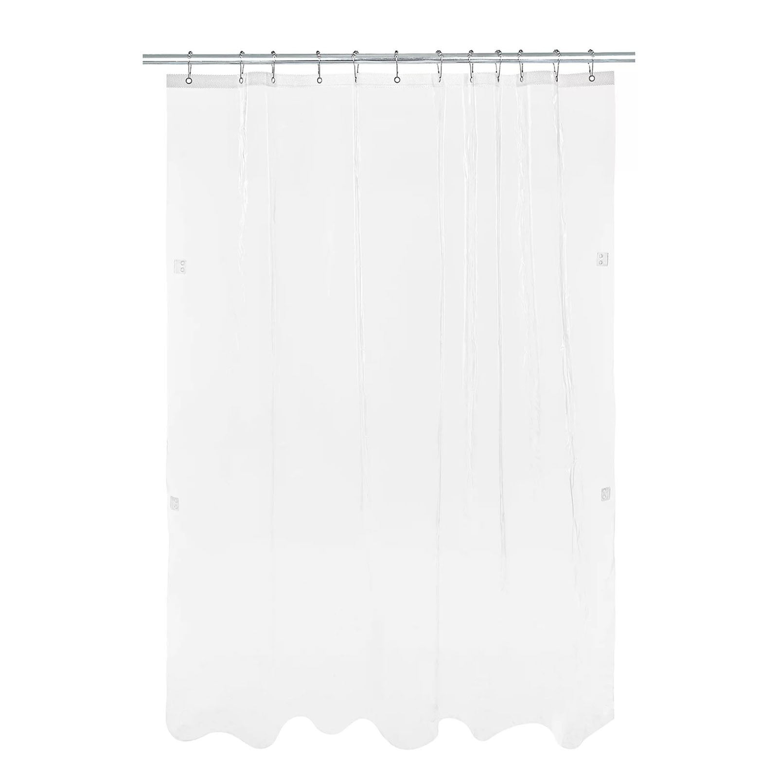 Clear Shower Curtain Rod Holder Extra Long Linen Shower Curtain Hotel