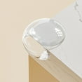 thumbnail image 1 of Clear Silicone Corner Protectors | 4-Piece Set | Soft Edge Bumpers for Table & Furniture | Transparent Safety Guards for Kids & Pets, 1 of 6
