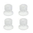 thumbnail image 1 of Clear Silicone Miniature Vacuum Suction Cup 20x5mm Bellow Suction Cup,4pcs, 1 of 5