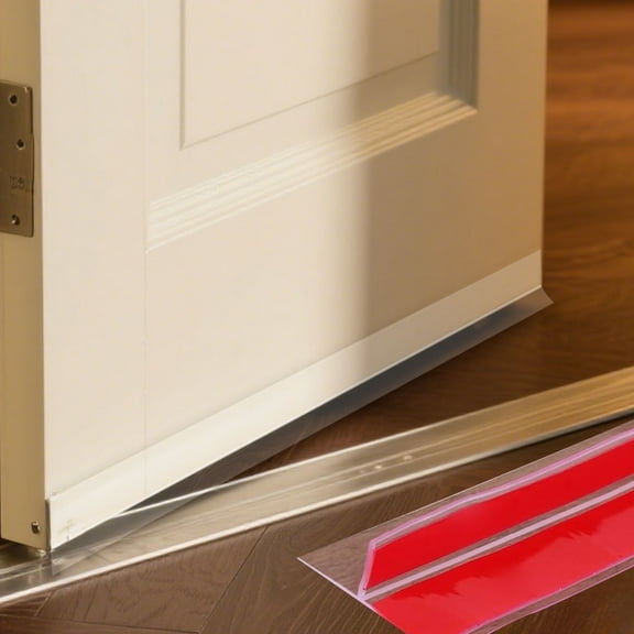 Clear Silicone Seal Strip T-Shaped for Door & Windows Gaps Weather Stripping Door Seal Strip Door Draft Stopper for Side of Door 20 Ft