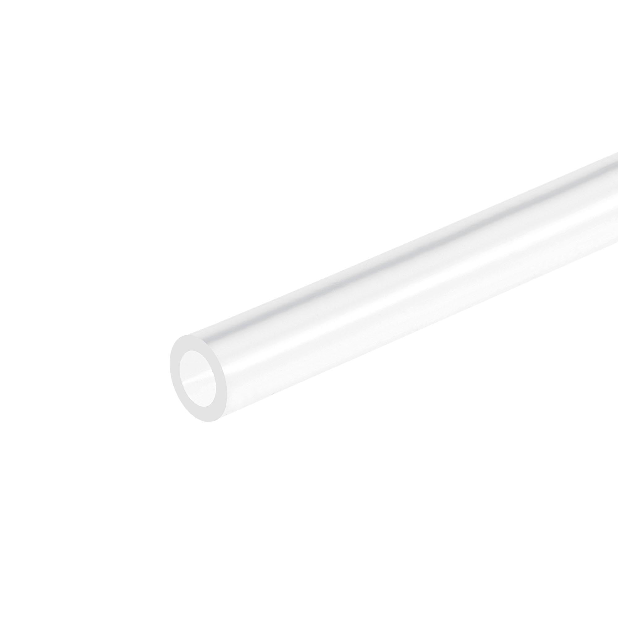 Clear Silicone Tubing, 1/4"(6.4mm) ID 3/8"(9.6mm) OD 1/16" Wall 10ft, Silicone Tube for Air Water Pipe Pump Transfer