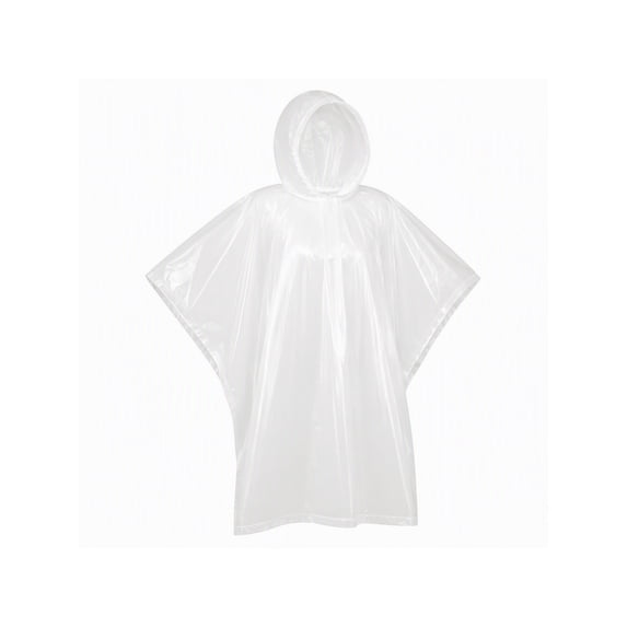 Totes Clear Single Use Emergency Poncho Set - 2 Pack