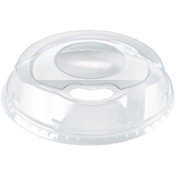 Clear Sip Thru Plastic Dome Lid For 16 to 24 Oz Cold Cups, 100 per pack -- 10 packs per case