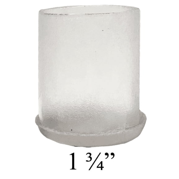 Clear Sleeve w/Slider Bottom - 1 3/4" Round