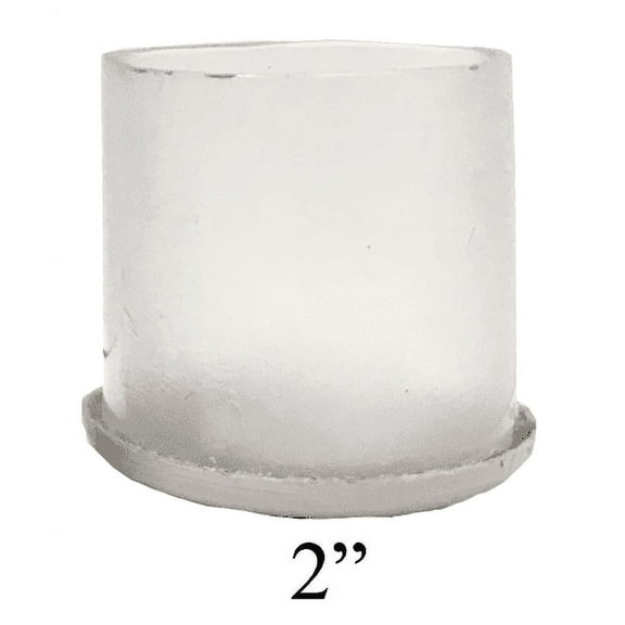Clear Sleeve w/Slider Bottom - 2" Round