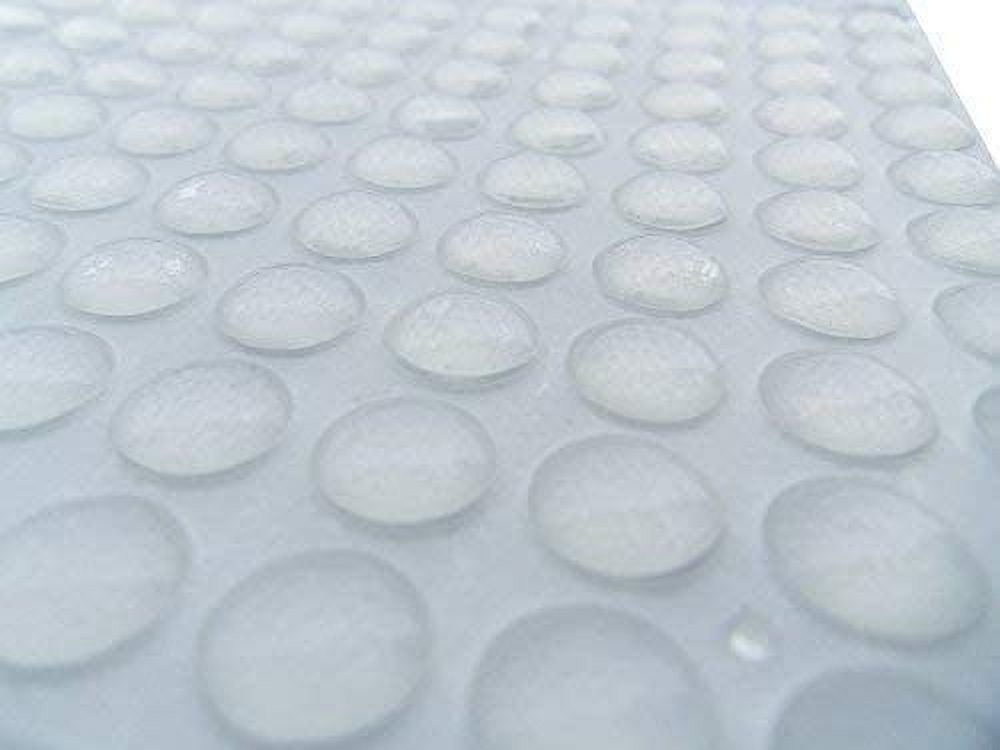 Clear Soft Close Drawer Door Bumpers 8mm x 1.5mm Sound