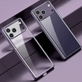 thumbnail image 1 of Clear Soft TPU Case for iPhone 17 Pro, Ultra Slim Plating Rubber Shockproof, Anti-Yellowing, Scratch-Resistant, Wireless Charging Compatible, Enhanced Protection For iPhone 17 Pro,Purple, 1 of 11