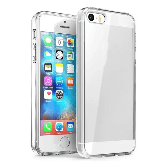 Clear Soft TPU Slim Bumper Protective Case For iPhone 5, 5s