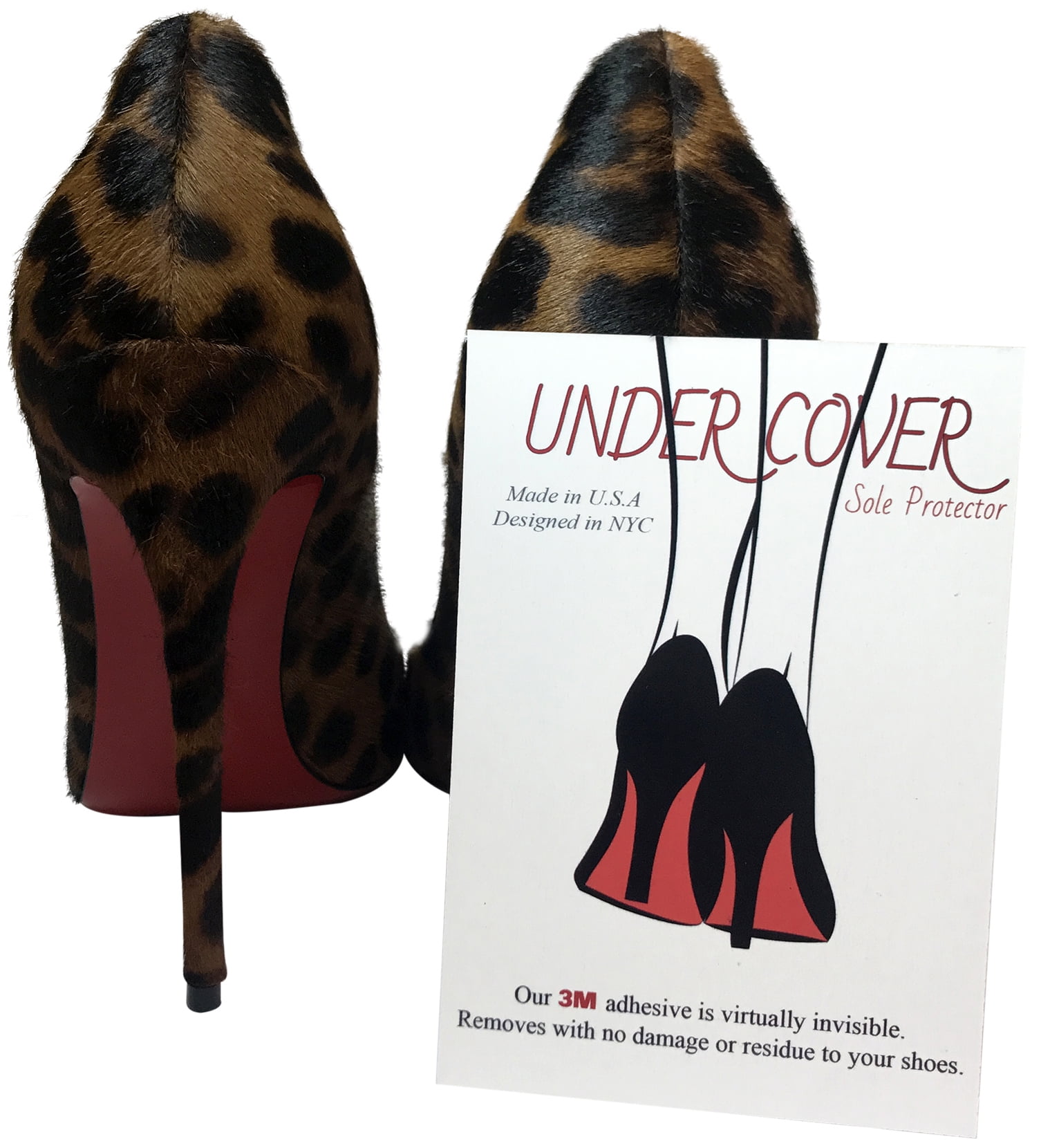 Clear Sole Protector Louboutin Heels - Protect your red bottom shoe soles &  guard Christian Louboutin Heels - virtually invisible 3M Sticker 