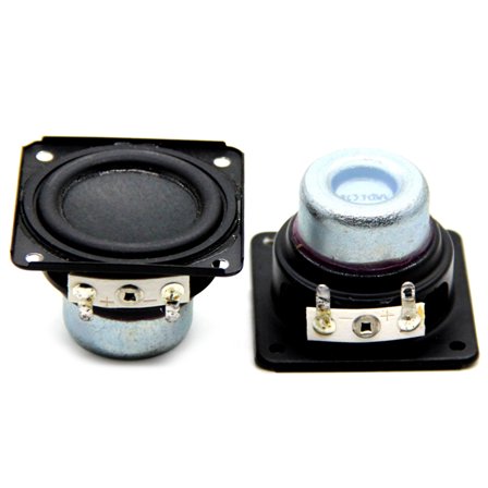 Clear Sound 48mm Internal 48mm 4Ohm 10W Portable Full-Ranges Multimedias Metal