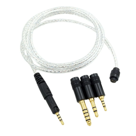 Clear Sound Headset Cable for Technica ATH-M50X M40X M70X Detachable Plug