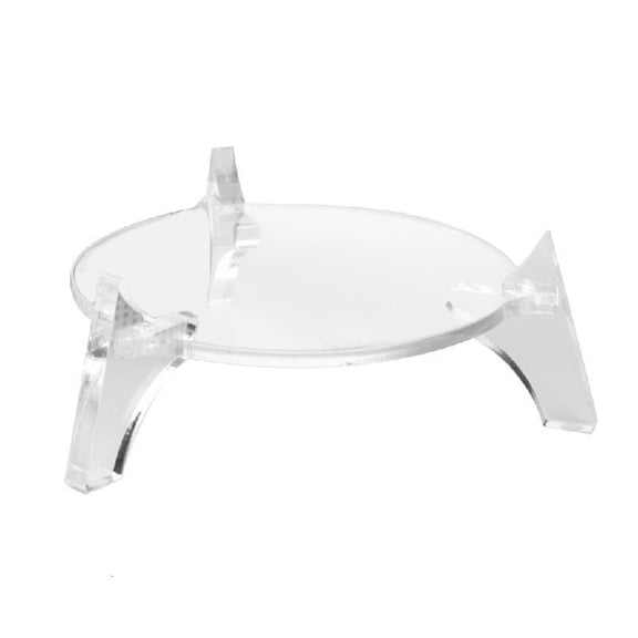 Clear Speakers Support Stand Modern Desktop Stand for Speakers Display Rack