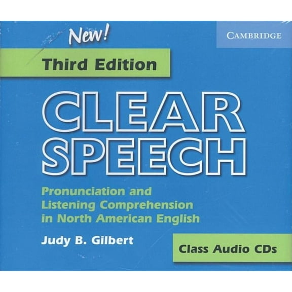 Clear Speech Class Audio CDs (3): Pronunciation and Listening Comprehension in American English (Audiobook)
