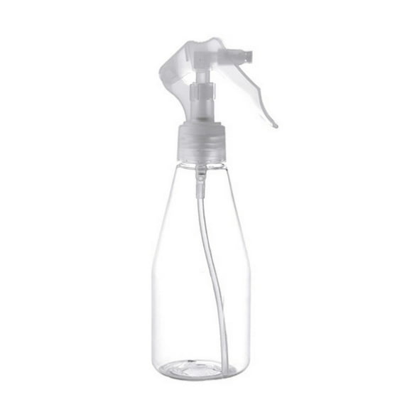 Clear Spray Bottle for Hair, Plant Mister Spray Bottle, Empty Small 7oz Plastic Refillable Trigger Sprayer, Leak Proof Spray Bottles for Cleaning Solutions, Hair Care, Essential Oils