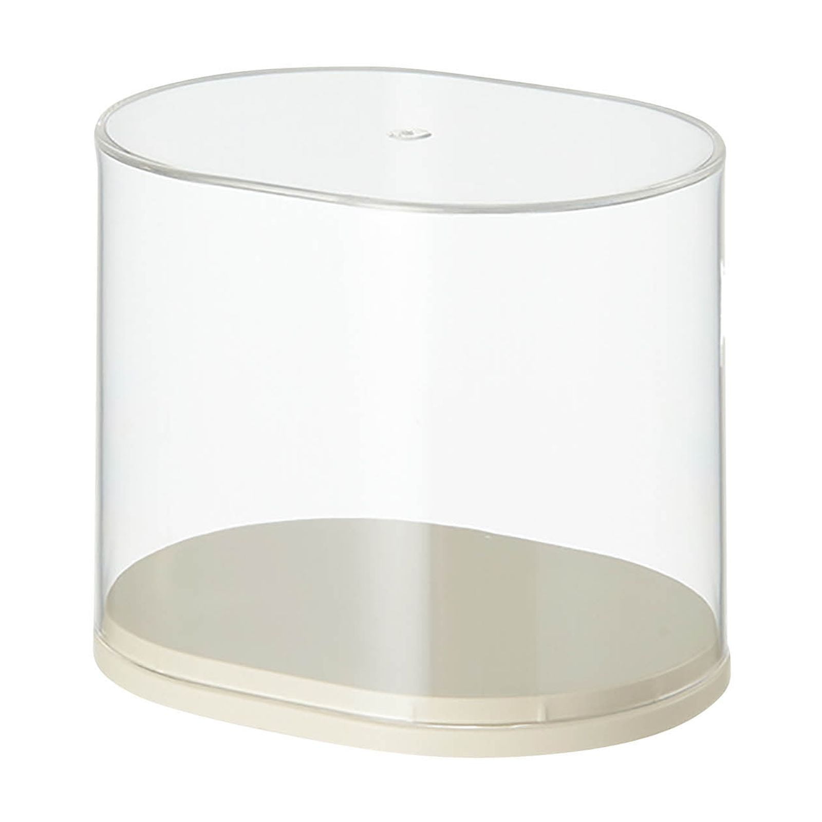 Clear Stackable Display Case, Transparent Display Box with Stand ...