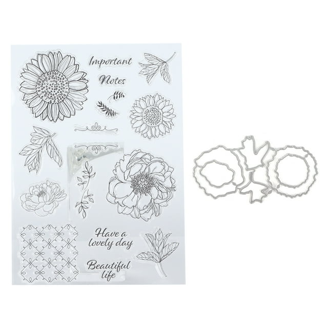 Clear Stamps Safe TPR Transparent Rectangle Card Making Supplies for ...