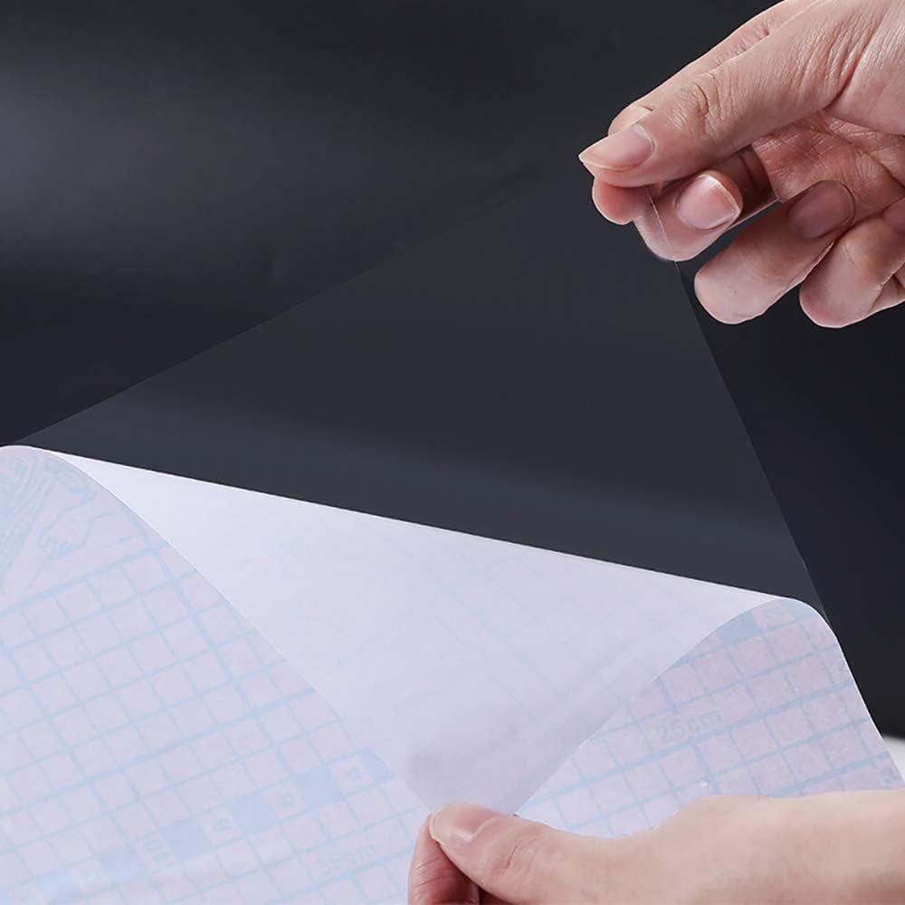 Clear Sticky Back Plastic Roll - Transparent Self Adhesive Vinyl Film ...