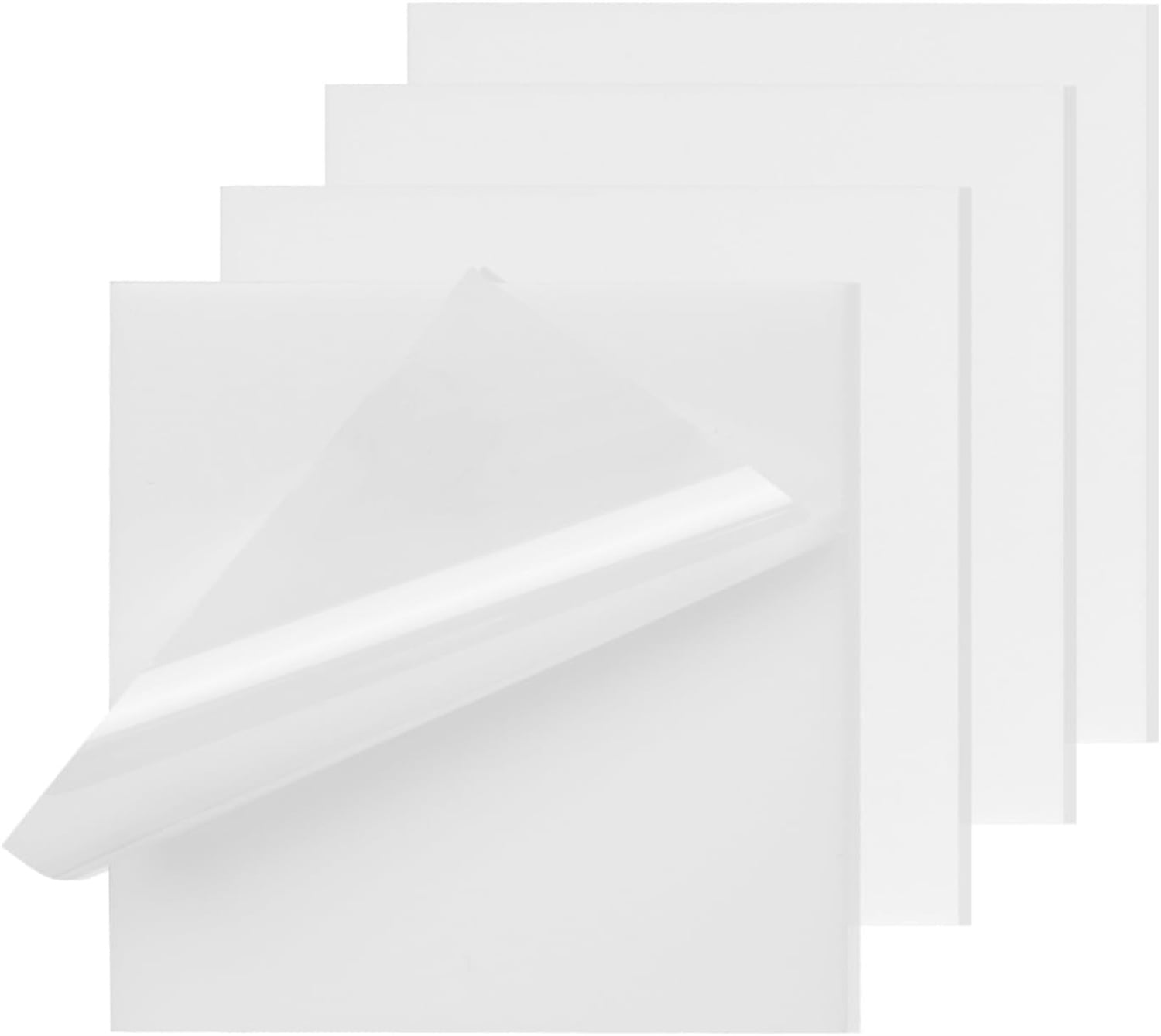 Notes Waterproof Clear Sticky Notes for Books Message Reminder, Happon 3 x 3 inch Self ...