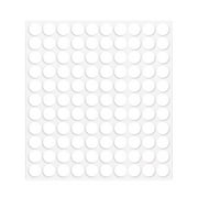 Clear Sticky Tack 100 Pcs Reusable Acrylic Adhesive Putty for Posters Pictures Crafts, Invisible Mounting Putty for Walls Glass, Strong Hold Removable Blu Tack Alternative