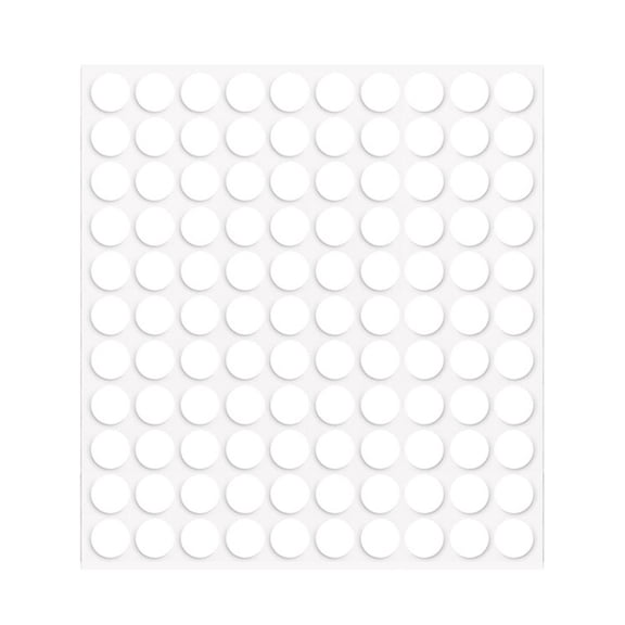 Clear Sticky Tack 100 Pcs Reusable Acrylic Adhesive Putty for Posters Pictures Crafts, Invisible Mounting Putty for Walls Glass, Strong Hold Removable Blu Tack Alternative