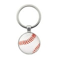 Clear Stock Soccer Basketball Volleyball Keychain Pendant Border