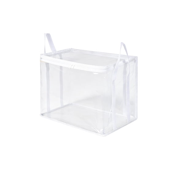 Clear Storage Bag,Zipper Moving Tote,Clothes Organizer Bag,Heavy Duty ...