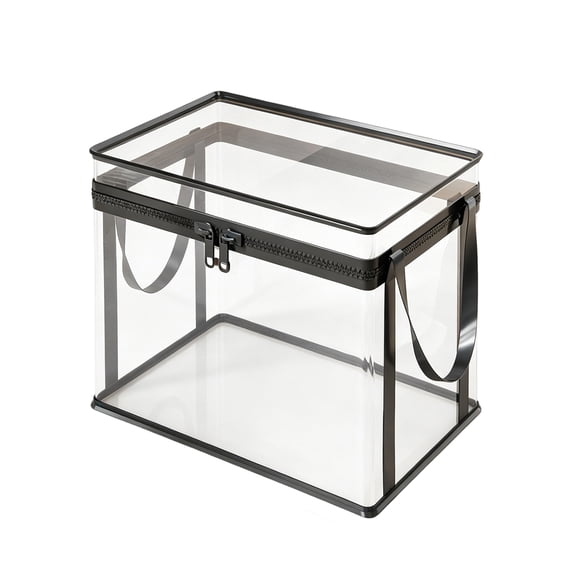 Clear Storage Bags with Zipper Closet Organizers and Storage – Large Storage Bags Storage Bins with Lids – Heavy Duty Clear Moving Bags for Clothes Organizers and Storage 3PCS