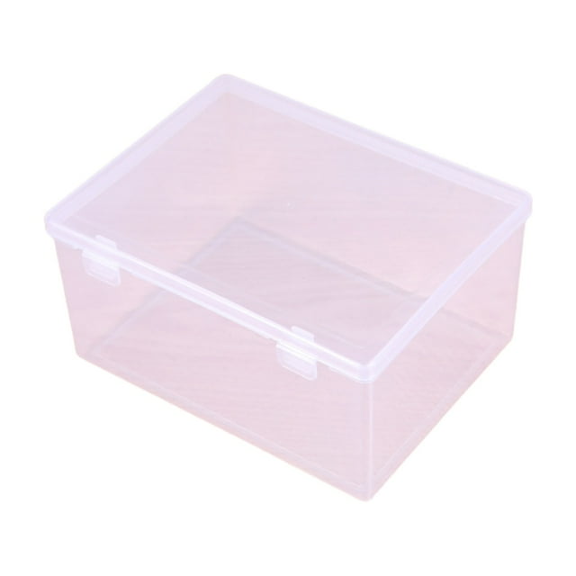 Clear Storage with Lids Transparent Plastic Storage Box