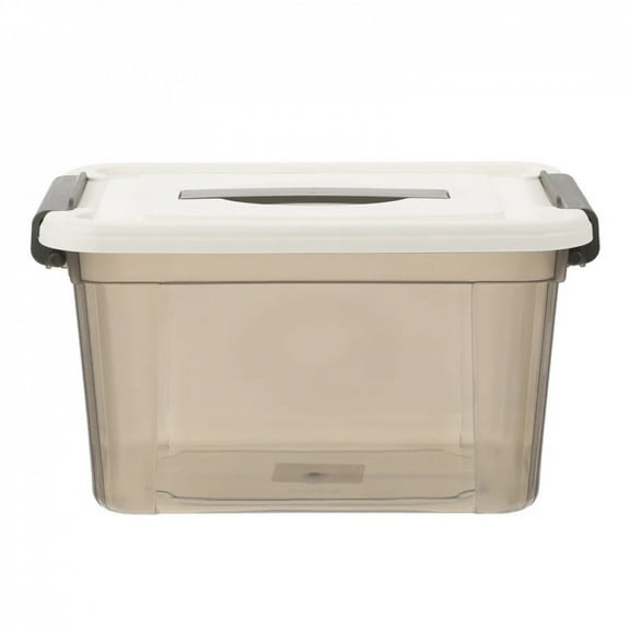 Clear Storage Box With Lid For Clothes Stationery Toy Plastic Collection Case Home Organizer Box for Sewing Sundries Supplies