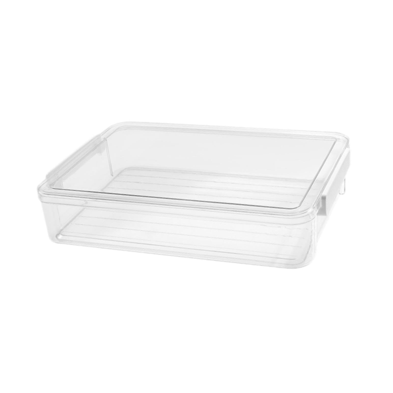 Clear Storage Container Bin, Documents Magazines Paper Protector, Hobby ...
