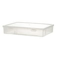 thumbnail image 1 of Clear Storage Container Stackable File Storage Box Water Resistant Document Organiser Case for Notebook Certificates, 1 of 9