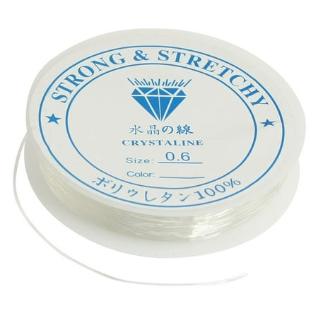 Clear Stretchy Beading Slim String Crystal String Thread Roll