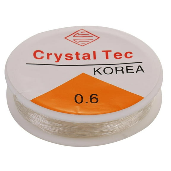 Clear Stretchy Bracelet St Crystal St For Bracelet, Beading 0.6mm