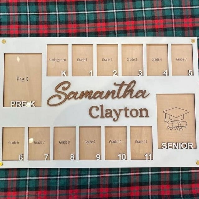 Clear String for Hanging Strong Educational Journey Frame Celebrate