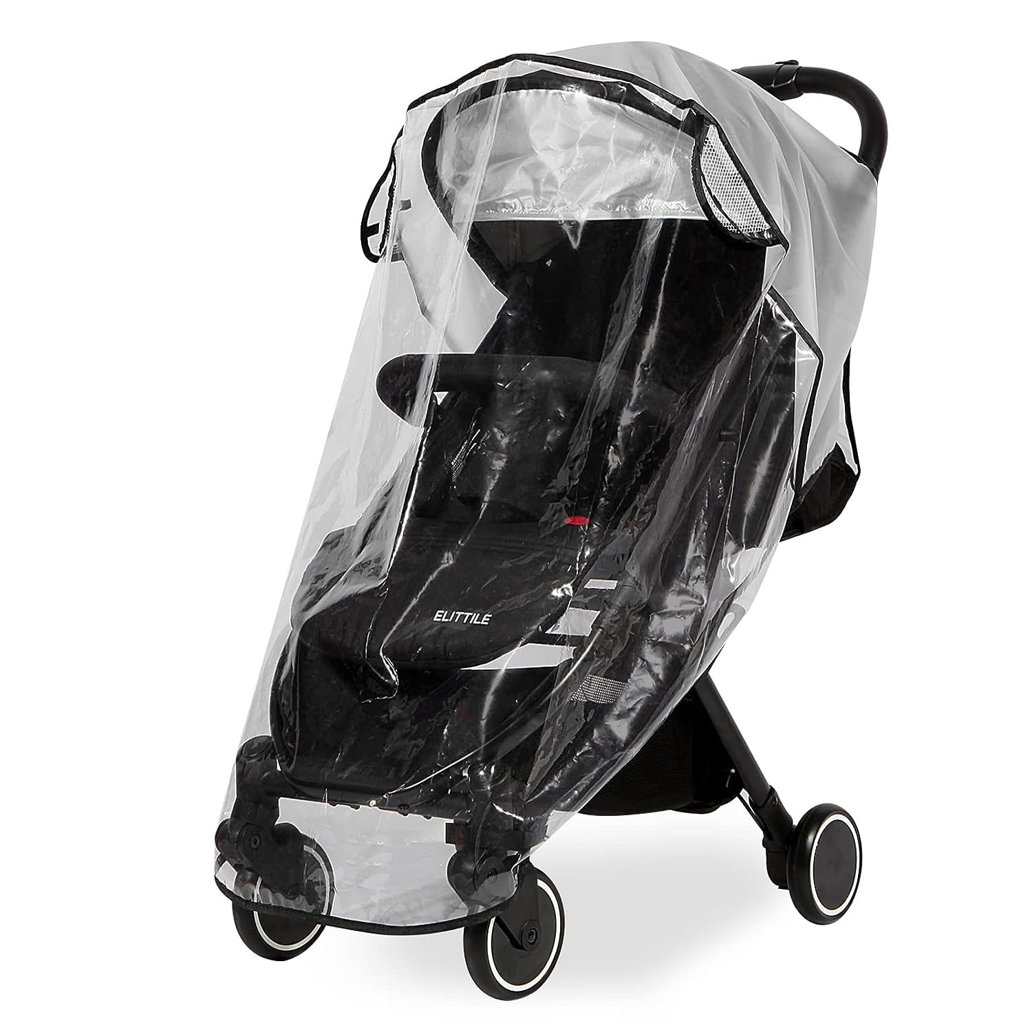 Stroller Rain Cover Baby Stroller Cover for Toddler Umbrella  Stroller,Lightweight Travel Stroller,Windproof Waterproof Weather  Shield,Compact Stroller