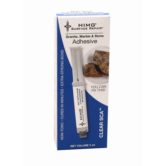 Clear Strong Adhesive for Granite, Marble & Stone - HIMG Surface Repair SCA